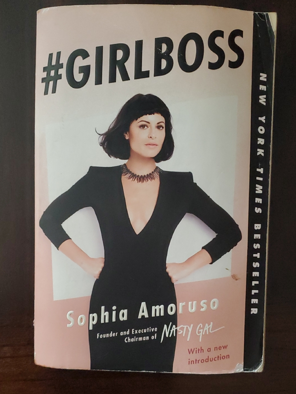 #GIRLBOSS Book by Sophia Amoruso — Pink & Black Cover